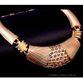 Chapado en oro mujeres gargantilla joyería establece moda (C-XSST0010)